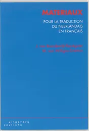 Omslag van Materiaux pour la traduction du neerlandais en francais
