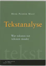 Omslag van Tekstanalyse