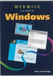 Omslag van Wegwijs in de wereld van Windows