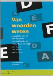 Omslag van Van woorden weten
