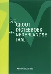 Omslag van Het groot dicteeboek der Nederlandse taal