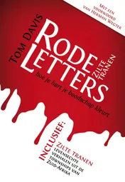 Omslag van Rode letters, zilte tranen