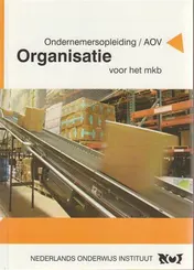 Omslag van Leerboek organisatie voor het mkb