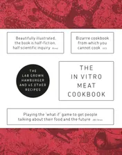 Omslag van The in vitro meat cookbook