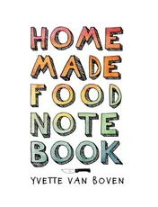 Omslag van Home made food notebook