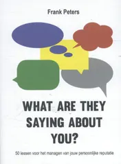 Omslag van What are they saying about you?