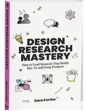 Omslag van Design Research Mastery
