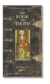 Omslag van Scarabeo Book of Thot - Etteilla Tarot