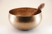 Omslag van Tibetaanse klankschaal doorsnede 15-18 cm