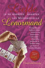 Omslag van Liefde in de waarzegkaarten van Mademoiselle Lenormand