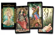 Omslag van Scarabeo Golden Botticelli Tarot (NL) - met goudopdruk