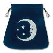 Omslag van Tarotbuidel Halve Maan (velours)