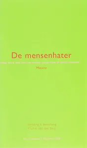 Omslag van De mensenhater