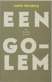 Omslag van Een golem