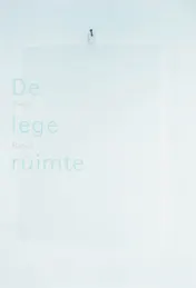 Omslag van De lege ruimte