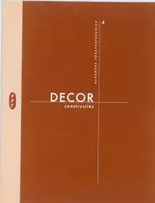Omslag van Decorconstructies