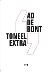 Omslag van Toneel extra