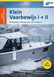 Omslag van ANWB Examentraining Klein Vaarbewijs I + II