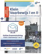 Omslag van Cursusboek Klein Vaarbewijs I en II + Online Examentraining
