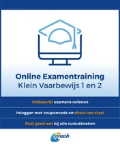 Omslag van ANWB Online Examentraining Klein Vaarbewijs 1 en 2
