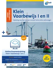 Omslag van Cursusboek Klein Vaarbewijs I en II + Online Examentraining