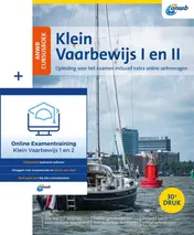Omslag van ANWB Cursusboek Klein Vaarbewijs I en II