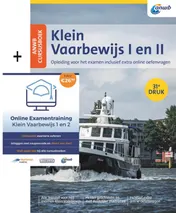 Omslag van ANWB Cursusboek Klein Vaarbewijs I en II