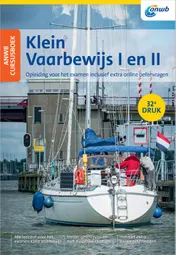 Omslag van ANWB Cursusboek Klein Vaarbewijs I en II