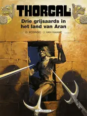 Omslag van De Drie grijsaards in het land van Aran