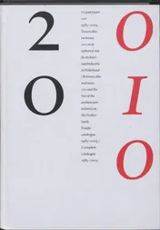 Omslag van 20 jaar / years 010