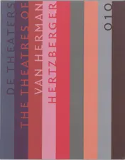 Omslag van Theaters van Herman Hertzberger = Theatres of Herman Hertzberger