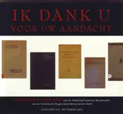 Omslag van Ik dank voor uw aandacht