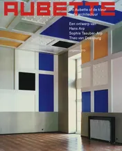 Omslag van De Aubette of de kleur in de architectuur