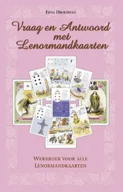 Omslag van Vraag en antwoord met Lenormandkaarten