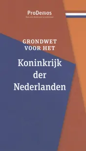 Omslag van Grondwet voor het Koninkrijk der Nederlanden