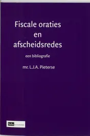 Omslag van Fiscale oraties en afscheidsredes