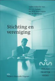 Omslag van Stichting en vereniging