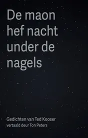 Omslag van De maon hef nacht under de nagels