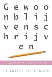 Omslag van Gewoon blijven schrijven