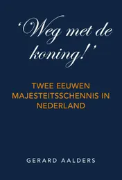 Omslag van Weg met de koning!