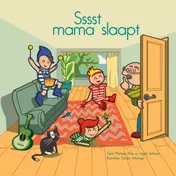 Omslag van Sssst, mama slaapt!