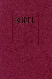 Omslag van Stevig kunstleer blauw/rood