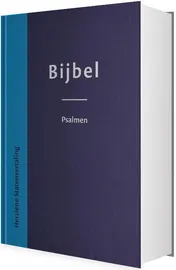 Omslag van Bijbel herziene Statenvertaling blauw