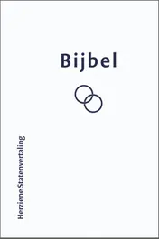 Omslag van Bijbel Huwelijksbijbel Herziene Statenvertaling wit