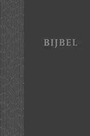 Omslag van Bijbel (HSV) - hardcover antraciet