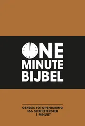 Omslag van One Minute Bijbel