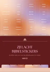 Omslag van Zij Lacht bijbelstickers NBV21