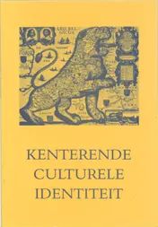 Omslag van Kenterende culturele identiteit