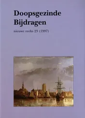 Omslag van Doopsgezinde Bijdragen, nieuwe reeks 23 (1997)