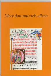 Omslag van Meer dan muziek alleen